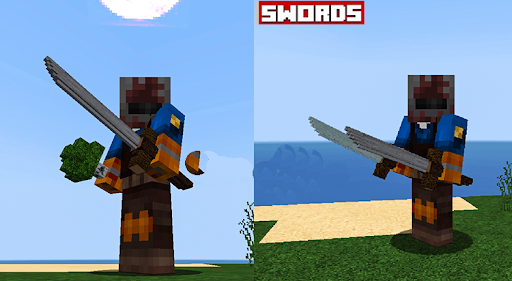 Sword mod for Minecraft PE Screen 2