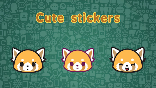 Retsuko stickers