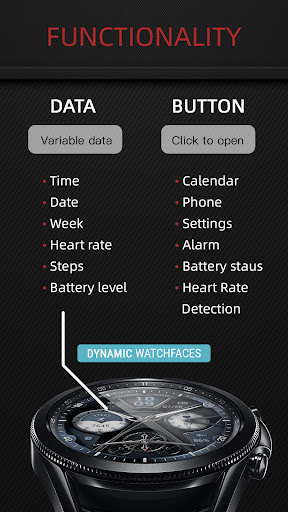 Inkstone Blue For Wear OS Screen 2