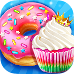 Cover Image of Download Rainbow Princess Bakery - Make Cupcake & Donut 1.4 APK