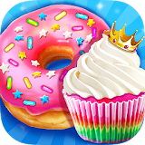 Rainbow Princess Bakery - Make Cupcake & Donut icon