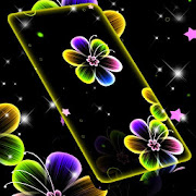 Neon Flowers Live Wallpaper Android Apk Free Download Apkturbo