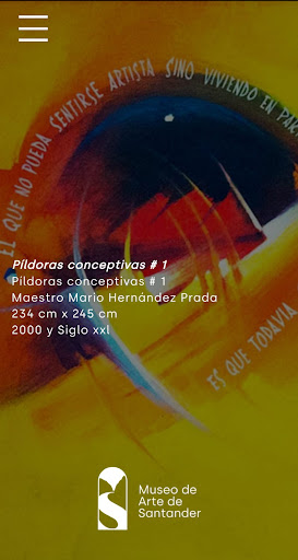Android application Museo de Arte de Santander screenshort