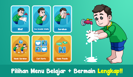 Belajar Wudhu dan Doa