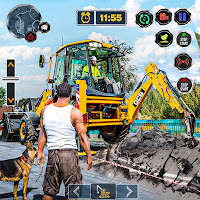 Heavy Excavator JCB Games