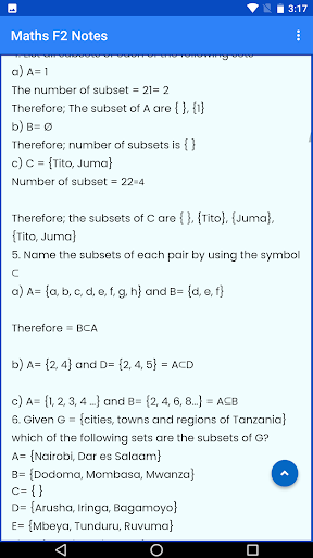 Mathematics form 2 notes
