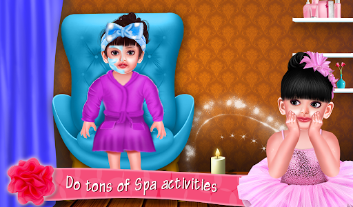 Aadhya's Spa Salon With Daddy screenshot 5