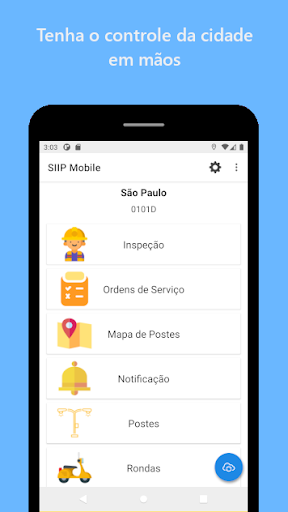 Android application SIIP Mogi Guaçu screenshort