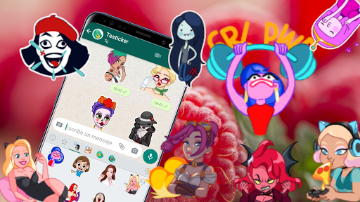 Android application WASticker women on the move screenshort