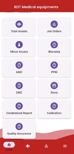 RDT Medical Equipments Screen 3