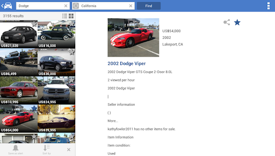 Search for used cars to buy For PC installation