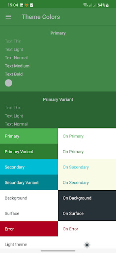 Compose Theme Builder Screen 2