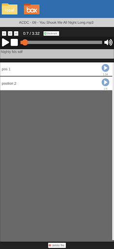 BoxTune for Box.com Screen 2