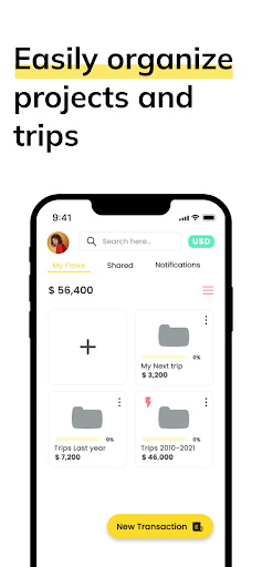 FlowApp: Finance Planner Screen 2