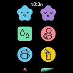 screenshot of PiyoLog: Newborn Baby Tracker