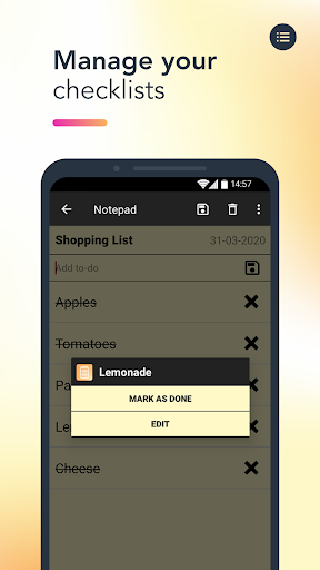 Notepad – Notes and To Do List screenshot
