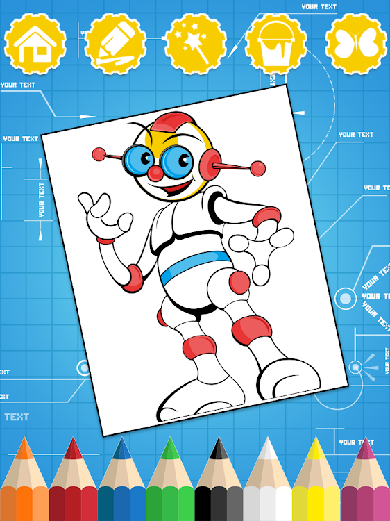 Robots Coloring Pages - 1.0.8 - (Android)