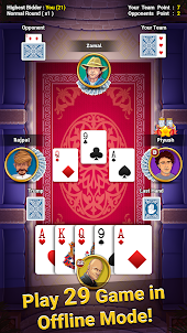 29 King Card Game Offline