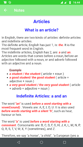 English Articles : a, an, the Screen 2
