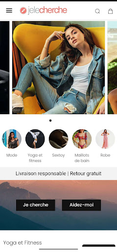 Android application Je Le Cherche screenshort