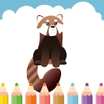 Cover Image of ดาวน์โหลด Red Panda Coloring Book  APK