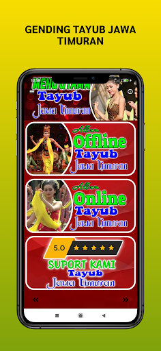 Android application Tayub Jawa Timuran MP3 Offline screenshort