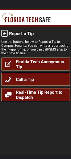Florida Tech Safe Screenshot