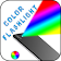 Color Flashlight - Color screen flashlight icon