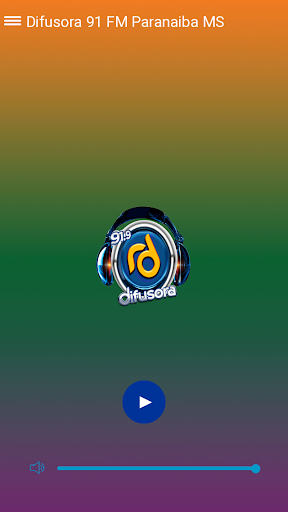 Android application DIFUSORA 91 FM Paranaíba MS screenshort