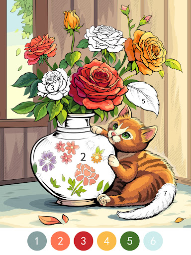 Vivid Color Paint By Number screenshot 19