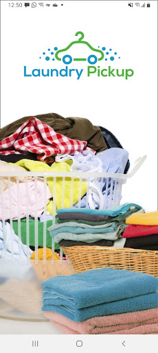 Android application Laundry PickUp screenshort