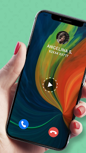 Full Screen Video Ringtone : Color Phone Flash MOD APK (Ad-Free) 1