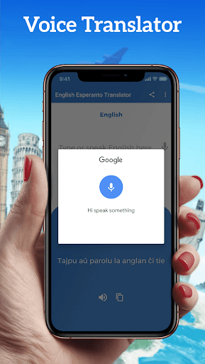 English Esperanto Translator Screen 2