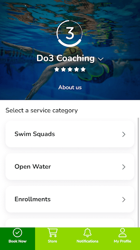 Android application Do3 Coaching screenshort