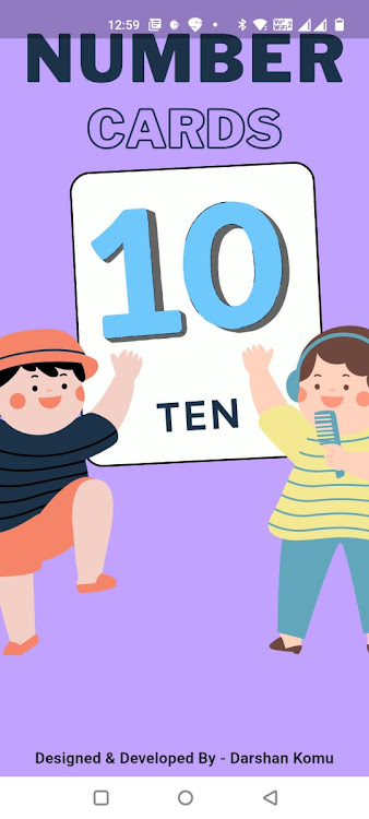 Numbers Flashcard for Kids - 1.0.1 - (Android)