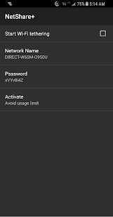 NetShare+  Wifi Tether Captura de pantalla