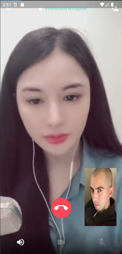 Android application Vietnam Girlfriends Fake Call screenshort