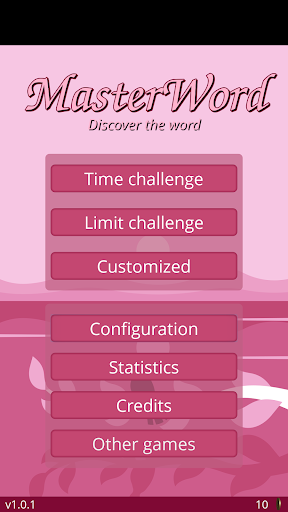 MasterWord Screen 2