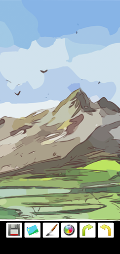 Android application Let's Draw screenshort