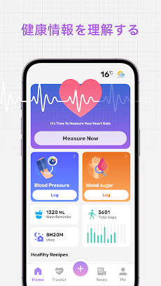 PulseCare: Health Trackerのおすすめ画像2