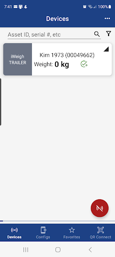 Android application Air-Weigh screenshort
