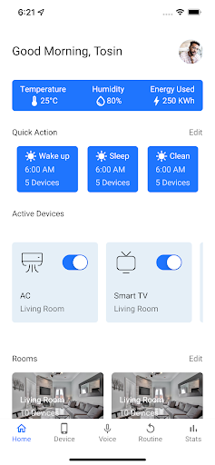 Android application Smarty screenshort