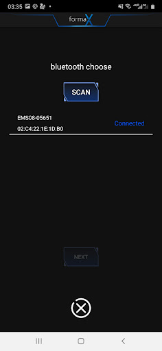 forma X home Screen 3