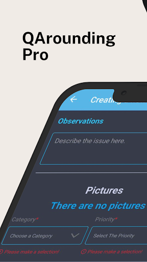 Android application QArounding Pro screenshort
