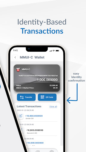 MetaMUI Wallet Screen 2