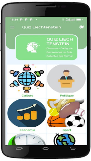 Android application Quiz Liechtenstein screenshort