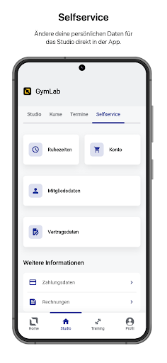 GymLab ekran görüntüsü