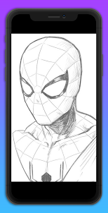 Cómo dibujar Spider-man Fácil
