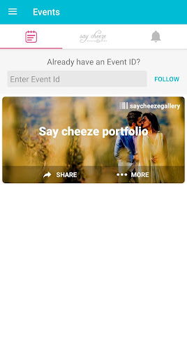Say Cheeze Photography Screen 3