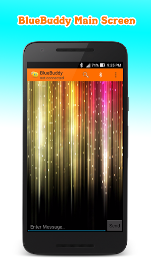 Android application BlueBuddy screenshort